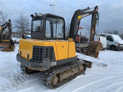 volvo ec50 excavator